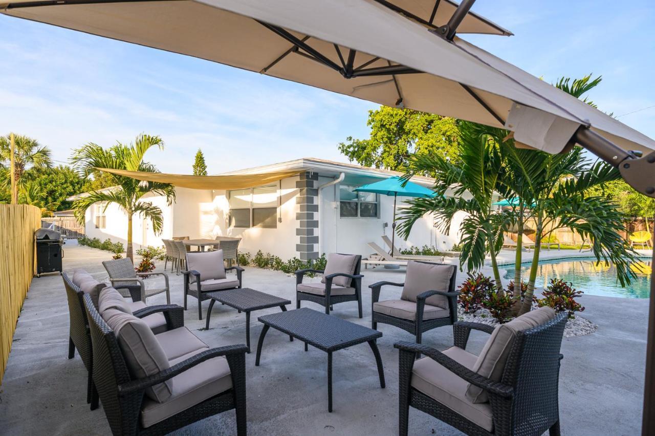 Luxury Casa 4 Bedrooms With Pool & Game Room 15 Mins To Ocean Fort Lauderdale Eksteriør billede