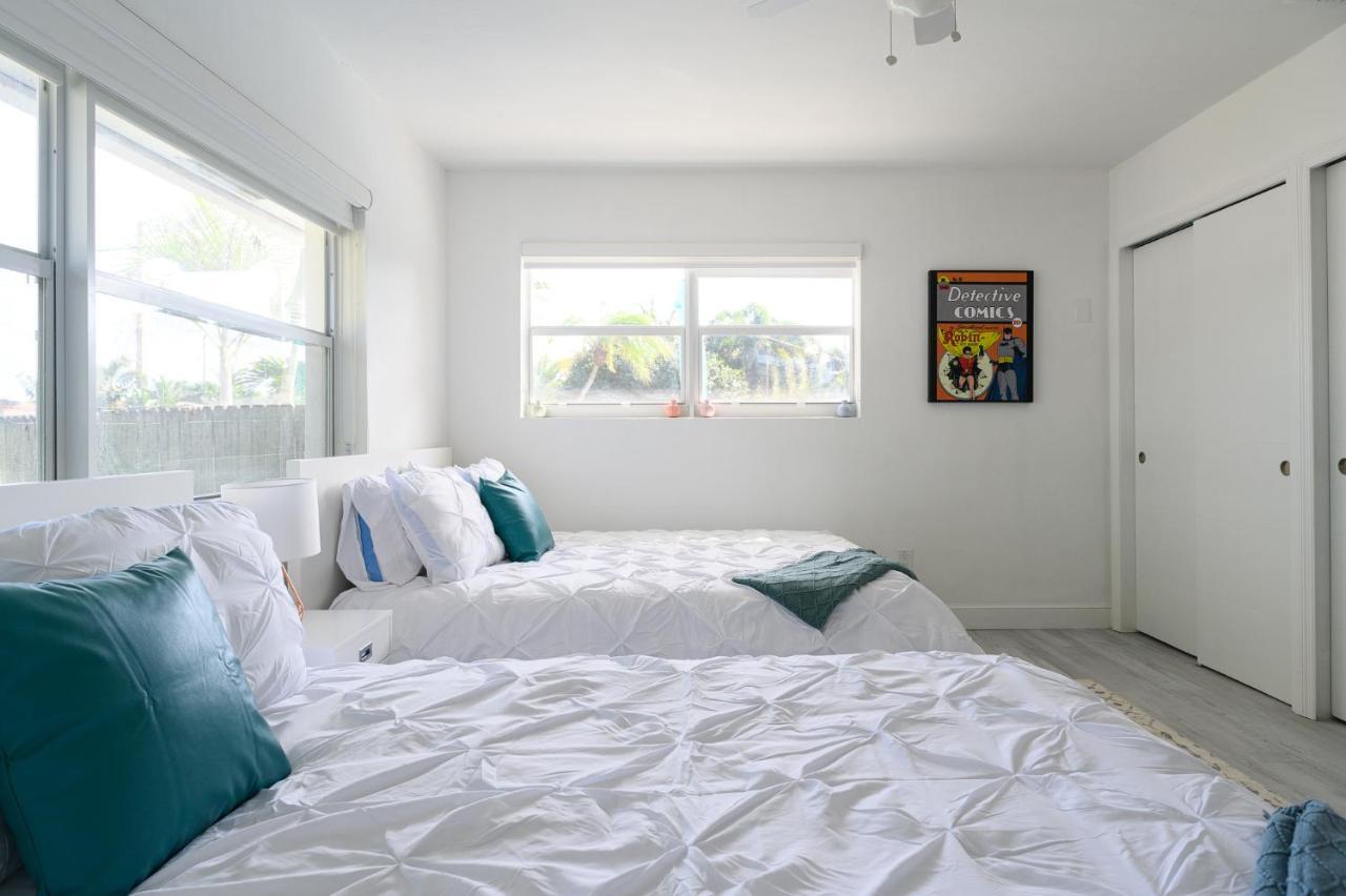 Luxury Casa 4 Bedrooms With Pool & Game Room 15 Mins To Ocean Fort Lauderdale Eksteriør billede